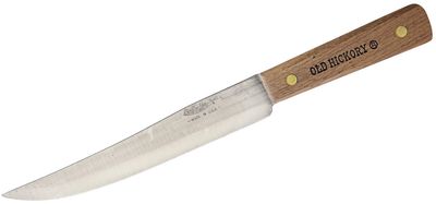Old Hickory 758 Carbon Steel Slicing Knife, w/8&quot; Blade