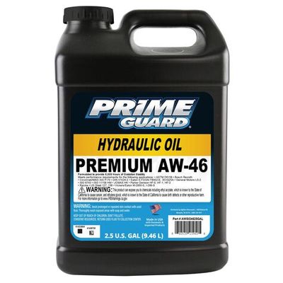 Prime Guard Premium Tractor Prime Guard AW-46, ISO 46 Hydraulic Oil, 2-1/2Gal.