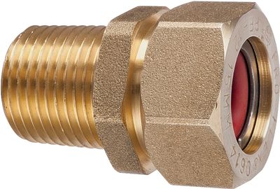 Pro-Flex PFMF-3406 Brass Male Adaptor, 3/4&quot;