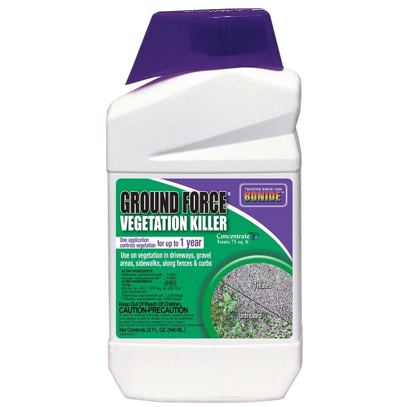Bonide 5121 Vegetation Killer, Imazapyr &amp; Glyphosate, 1Yr Control, 1Qt