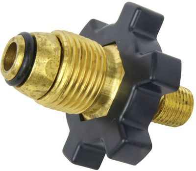 Mr Heater F273655 Excess Flow Regulator Propane Fitting, POL X 1/4&quot;MPT