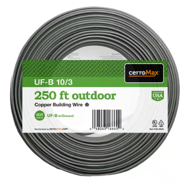 CerroWire 10/3UF-WGX250 Building Wire