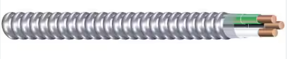 CerroWire Duraclad Building Wire, 14/2MC-BX X 100Ft