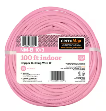 CerroWire 10/3NM-WGX100 Building Wire