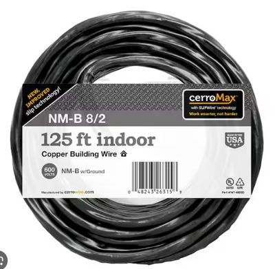 CerroWire 8/2NM-WGX125 Building Wire