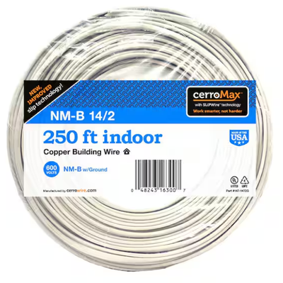 CerroWire 14/2NM-WGX250 Building Wire