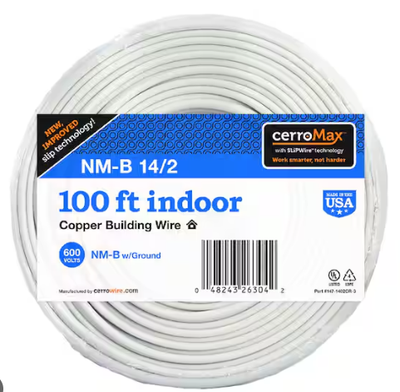 CerroWire 14/2NM-WGX100 Building Wire