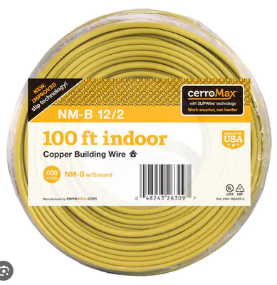 CerroWire 12/2NM-WGX100 Building Wire