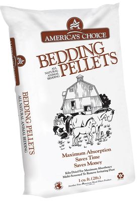 America&#39;s Choice 1/4PELLET40P2AC Softwood Bedding Pellets, 1.0CF