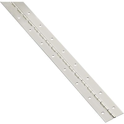 National Hardware N148-171 Continuous Hinge, 1-1/2&quot;X30&quot; Nckl