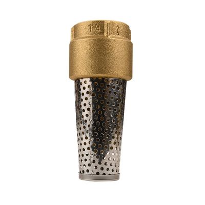 Water Source TFV-125NL Brass Foot Valve, 1-1/4&quot;