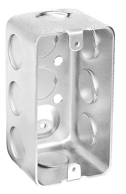 Southwire G19282-UPC Steel Handy Box, W/1/2&quot;KO, 4&quot;LX2&quot;WX2-1/8&quot;D, 16.5cu-in