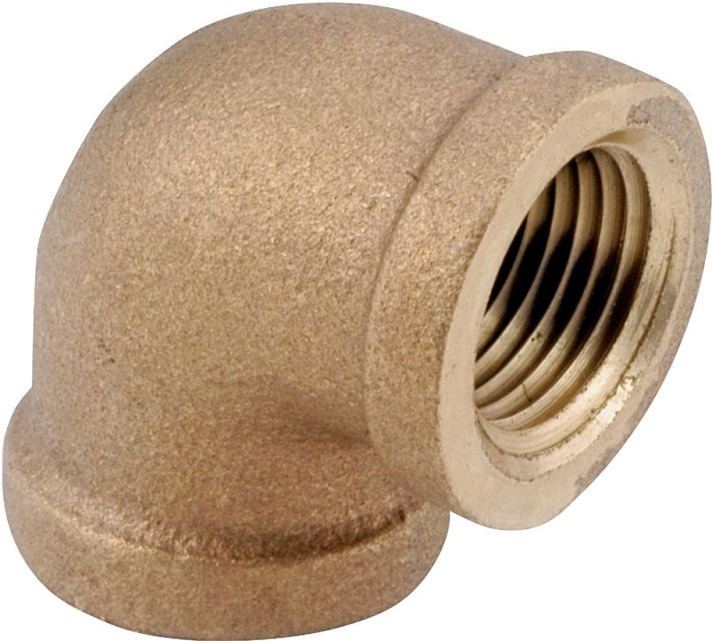 Anderson Metals 738100-06 Brass Pipe Ell, 3/8&quot;