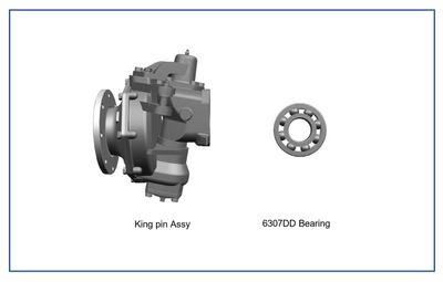 LS Front Axle Assy-SVC Kit(LH)_38T-G400