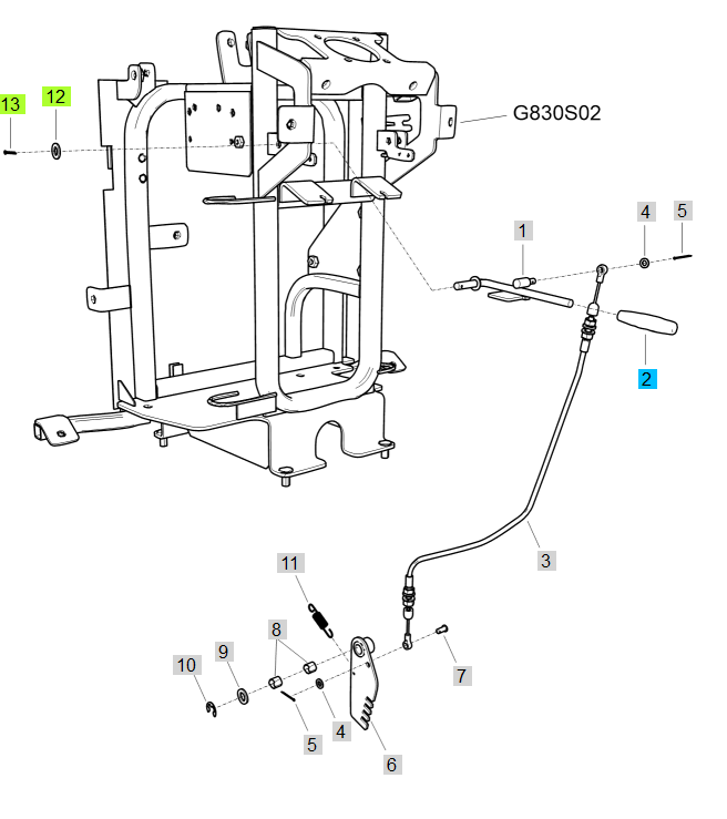 LS Knob-Parking-Lever-TRG293