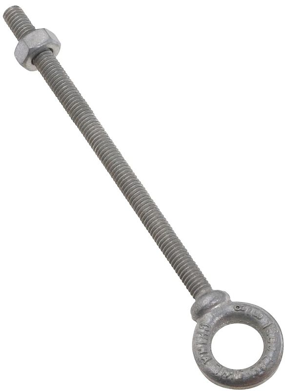 National Hardware N245-142 Forged Eyebolt, 3/8&quot;X6&quot;  1200Lb WLL