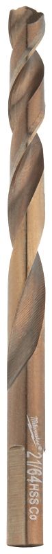 Milwaukee 48-89-2318 Red Helix Cobalt Drill Bit, 21/64&quot;