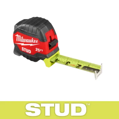 Milwaukee STUD™ Tape Measure, 25Ft
