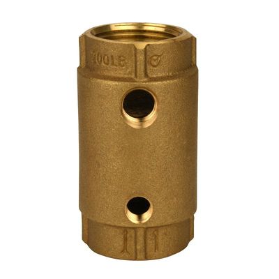 Eco-Flo CCC-125NL Brass Check Valve, 1-&quot; w/2 Control Holes