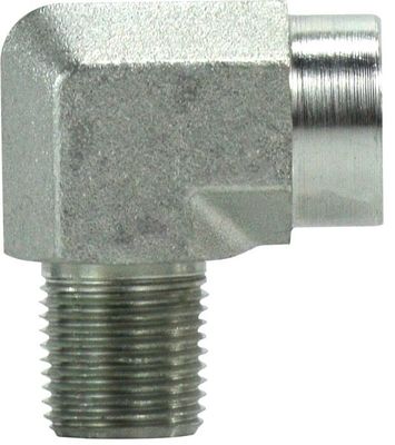 Hydraulic Ell Adaptor, 3/4&quot;MP X 3/4&quot;FP