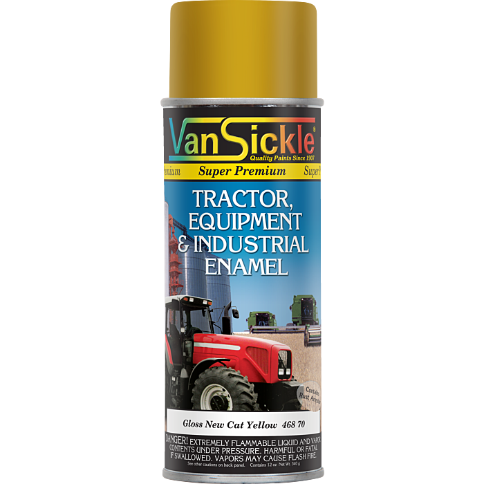 Van Sickle Cat Yellow Spray Paint, 12Oz