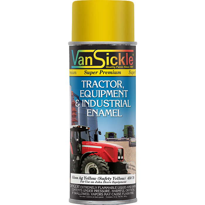 Van Sickle Ag Yellow Spray Paint for John Deere, 12Oz