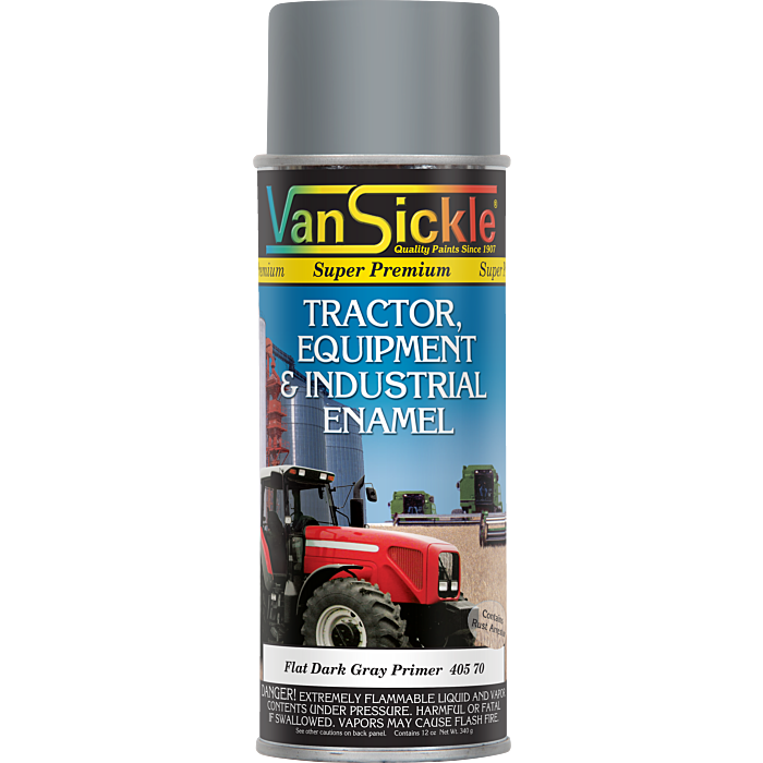 Van Sickle Flat Gray Primer Spray Paint, 12Oz