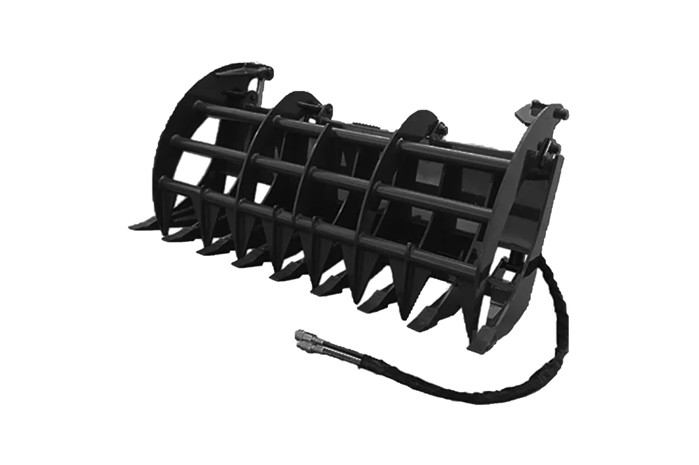 Ironcraft Extreme Root Grapple Rake w/Teeth, 6-1/2 Ft