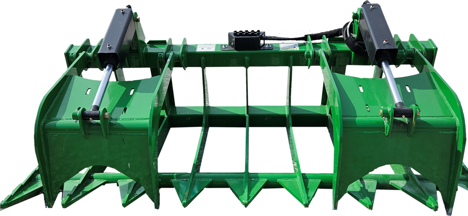 Ironcraft JD Industrial Root Grapple, 6-1/2Ft - Pioneer Couplers