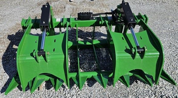 IronCraft JDIRG66 Heavy Duty 66&quot; Root Grapple w/John Deere Mount