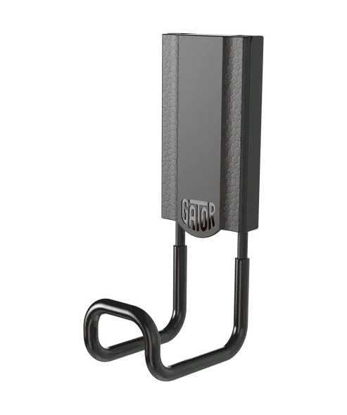 Gator Magnetics Black 2-1/2&quot; MIDI Closed Hook, 25Lb Capacity