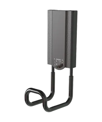 Gator Magnetics Black 2-1/2&quot; MIDI Closed Hook, 25Lb Capacity