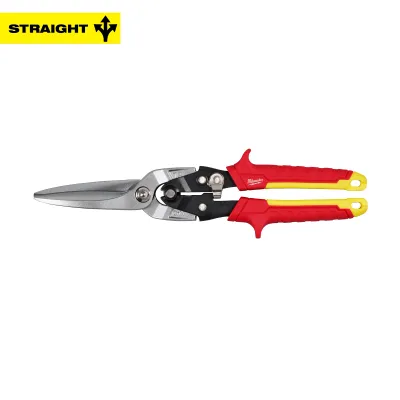 Milwaukee Long Cut Straight Tin Snips