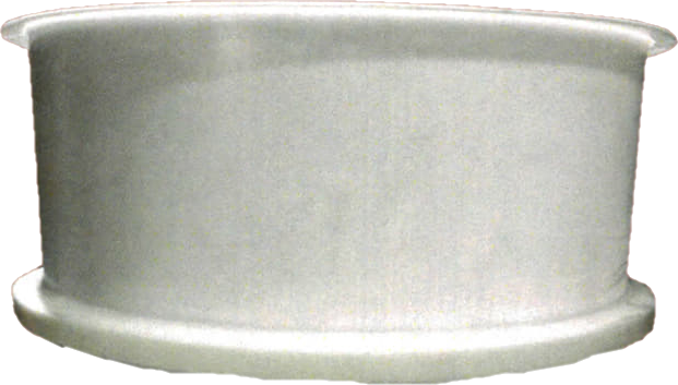Poly View Bin Extension, 84&quot; Diameter, 1 Ton, 40 Bushel