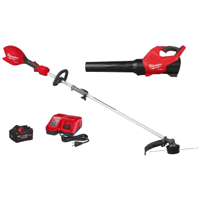 Milwaukee M18 Fuel Power Head w/String Trimmer &amp; Blower 8.0 Combo Kit
