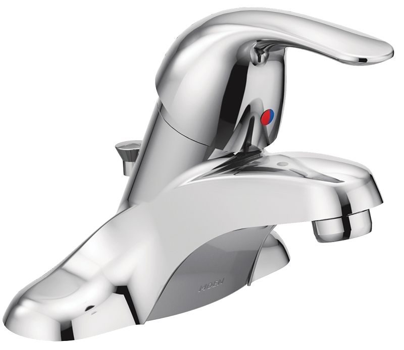 Moen Adler Series WS84503 Single Lever Lavatory Faucet, Chrome