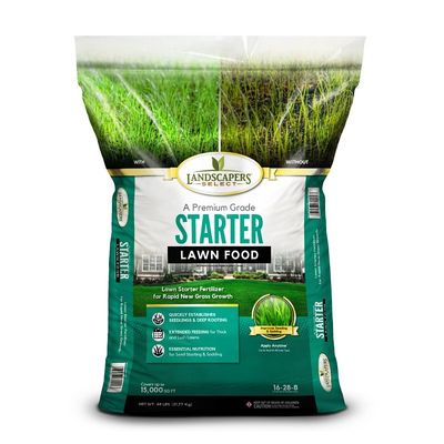 Landscaper&#39;s Select 7615446 Grass Starter Fertilizer, 16-28-8 15M