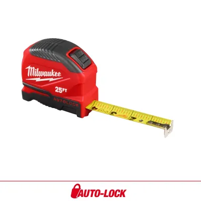 Milwaukee 25Ft Auto-Lock Tape Measure