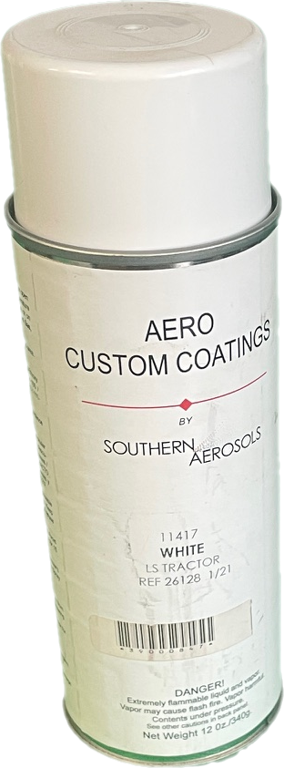 Air Dry Enamel LS Tractor White, Spray Paint