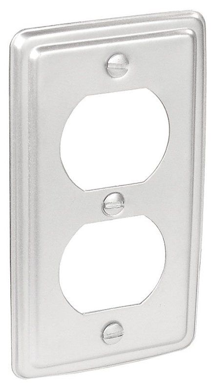 Southwire G19380-UPC 2&quot;X4&quot; Handy Box Duplex Receptacle Cover