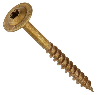 GRK 114069 Lo-Profile Cabinet Screws, 8X1-1/4&quot; 100Pk