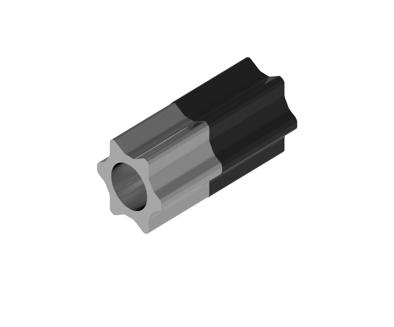 Inner (Star) Pto Tube w/Rilsan Coating, Walterscheid 2580, WWE, WWZ Series, 51mm