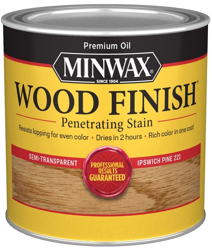 Minwax 222104444 Ipswich Pine Wood Stain, 1/2Pt