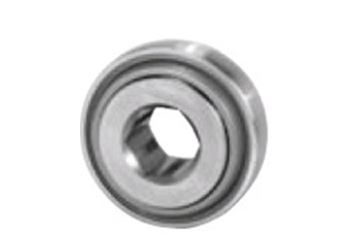 Hex Bore Ag Bearing, 0.875"X2.047"X 1.000"X0.591"