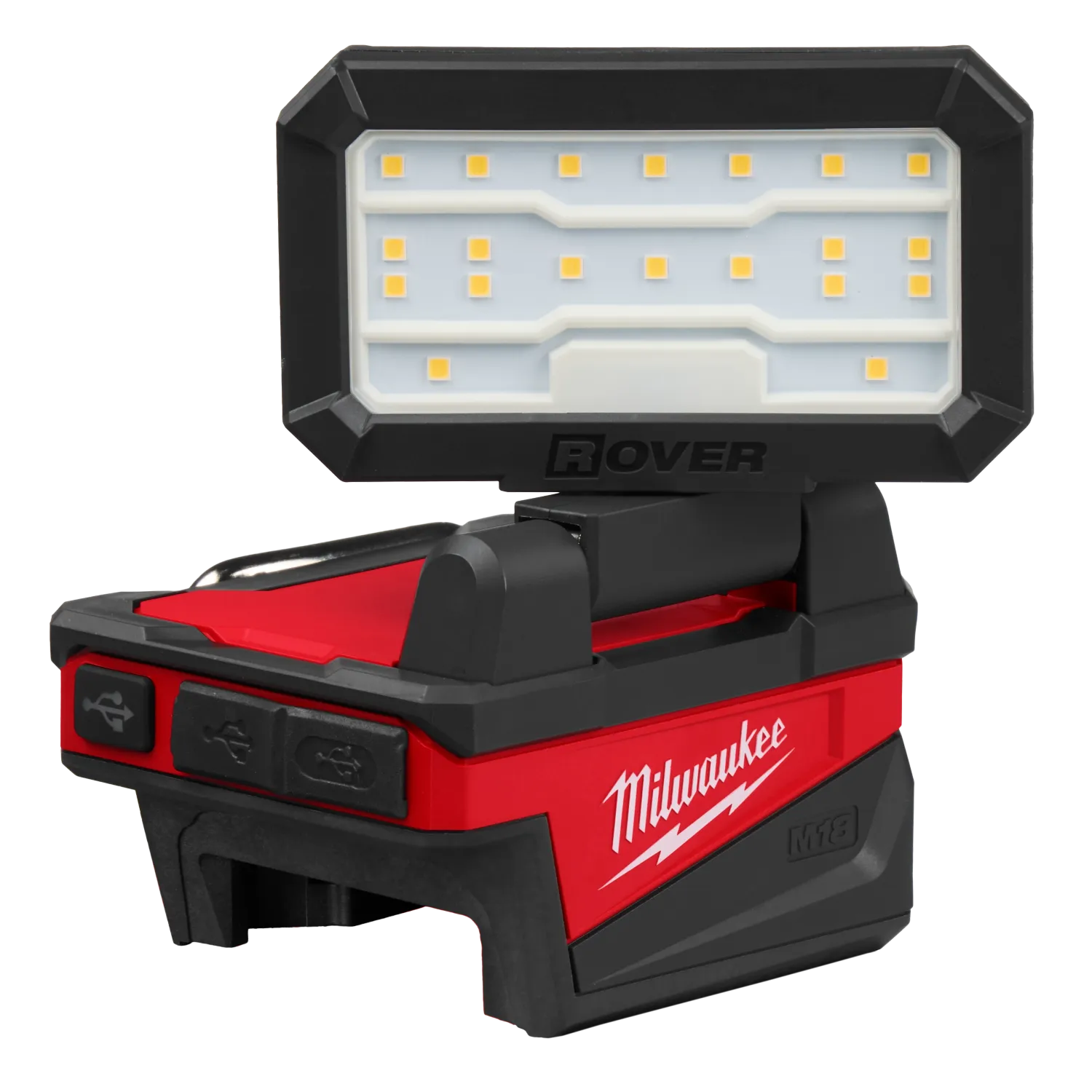 Milwaukee M18 Rover™ Compact Folding Flood Light w/USB A &amp; C Charging Ports