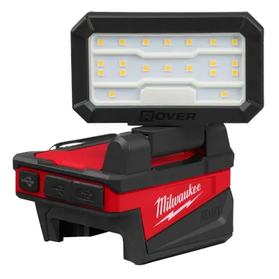 Milwaukee M18 Rover™ Compact Folding Flood Light w/USB A &amp; C Charging Ports