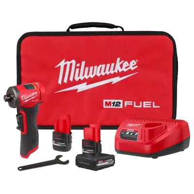 Milwaukee M12 Fuel Right Angle Die Grinder Kit