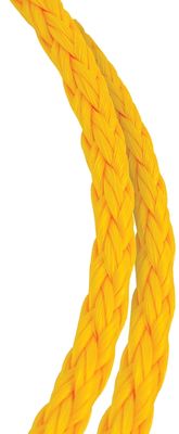 Baron 54616 Yellow Braided Poly Rope, 1/2&quot;