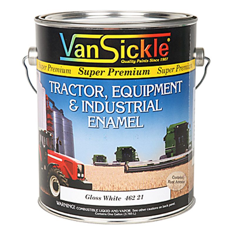 Van Sickle Gloss White Paint, 1-Gal