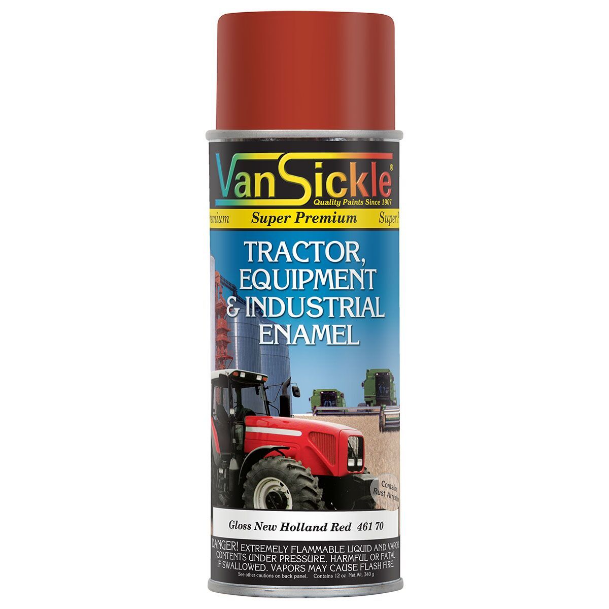 Van Sickle New Holland Red Spray Paint, 12Oz